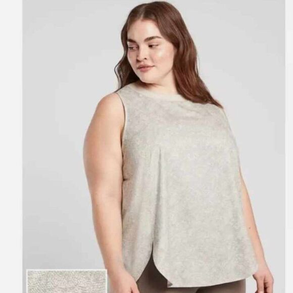 Athleta Snakeskin Print Zephr Tank - Picture 1 of 3